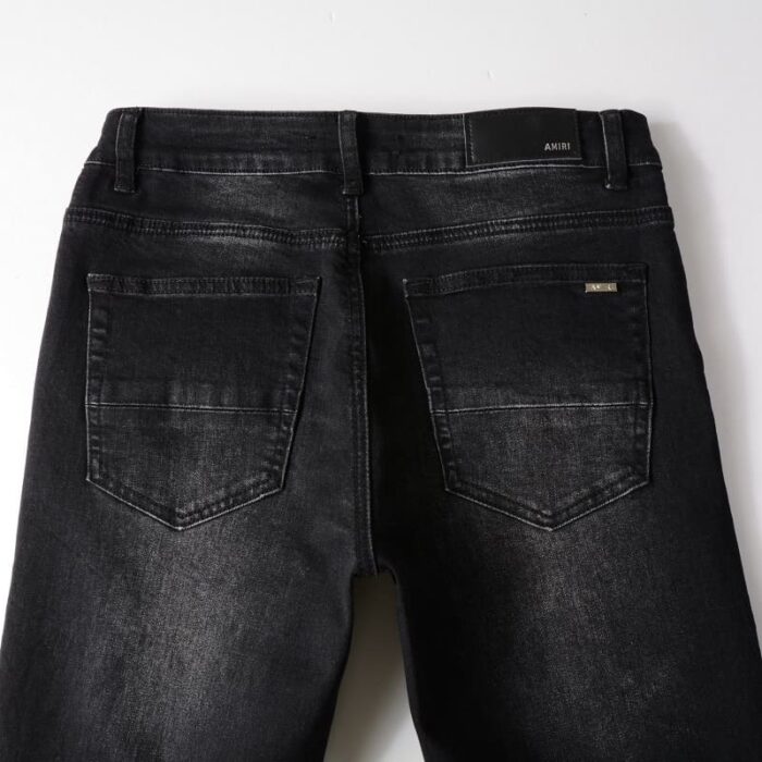 Jeans Amiri Ultra Suede MX1 'Aged Black' - Image 5