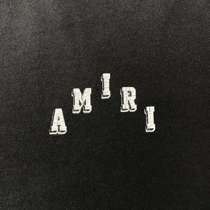 T-shirt Amiri Vintage Collegiate Black - Image 4