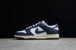 Nike Dunk Low Vintage Navy - Image 4