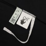 T-shirt Off-White Arrows Logo Black Oversized OFF004 - Image 6