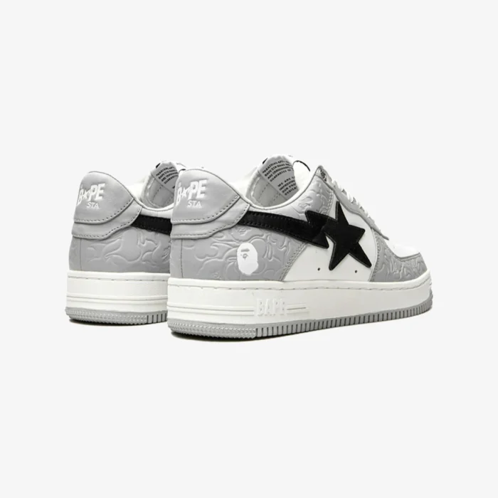 A Bathing Ape Bape SK8 Sta Grey - Image 3