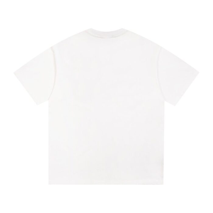 T-shirt Gucci Red Gradient Logo White GC040 - Image 2