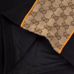 Shorts Gucci Monogram Stripe Black GC017 - Image 5