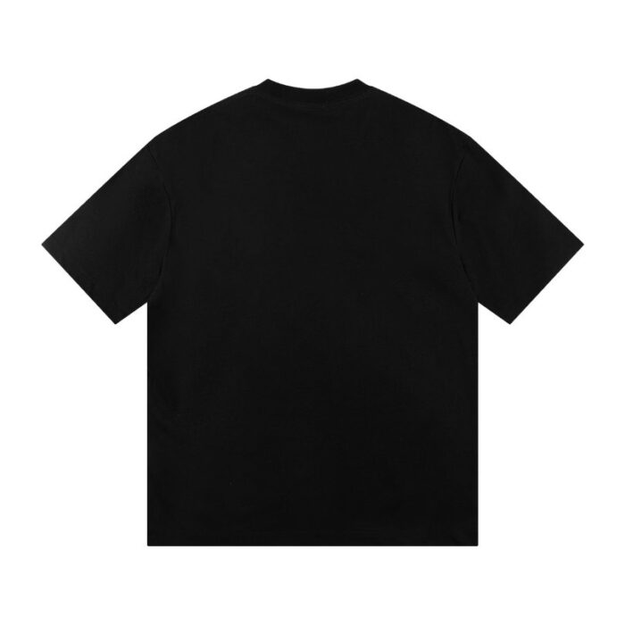 T-shirt Balenciaga Graffiti Print Black BL053 - Image 2