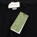 Shorts Gucci Monogram Trim Black GC054 - Image 9