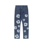 Jeans Denim Tears Floral Print Blue - Image 2