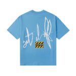 T-shirt Denim Tears x Offset Set It Off Blue #3 - Image 2