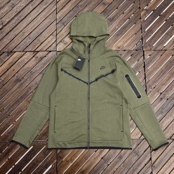 Set Nike Tech Fleece Rough Green Black - Image 2