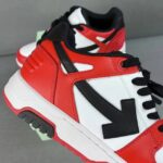 Off-White Out Of Office "OOO" Black White Red - Image 4