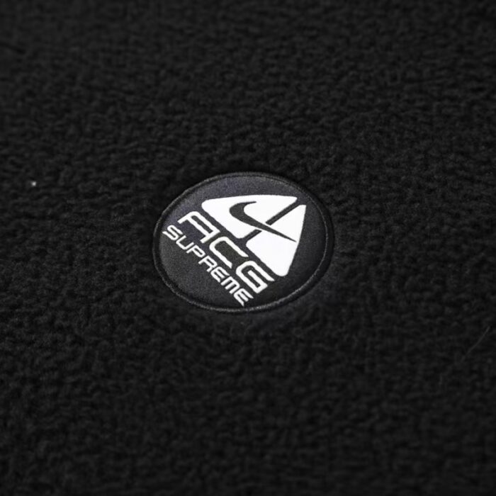 Hoodie Supreme Nike ACG Fleece Black NK004 - Image 9