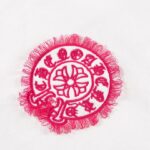 Sweatshirt Chrome Hearts Pink Horseshoe White CH005 - Image 4