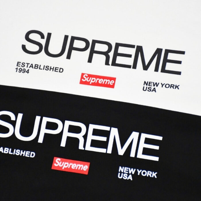 T-shirt Supreme Established 1994 Black SP025 - Image 5