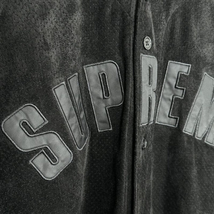 Jersey Supreme Button-Up Velour Logo SP042 - Image 6