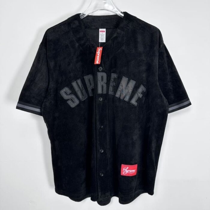Jersey Supreme Button-Up Velour Logo SP042 - Image 4
