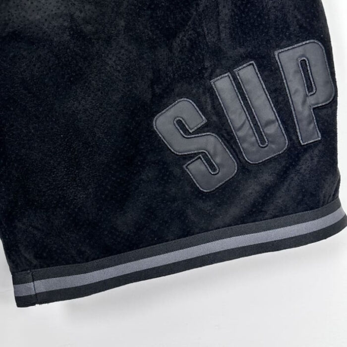Shorts Supreme Velour Logo Embroidery SP039 - Image 5