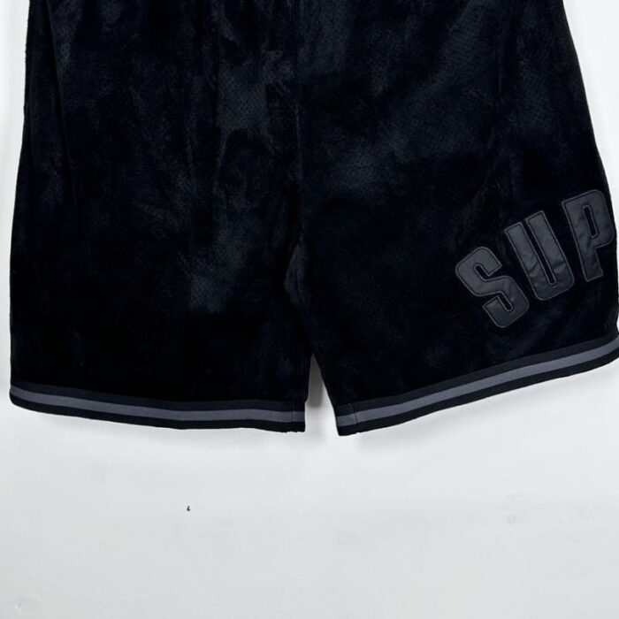 Shorts Supreme Velour Logo Embroidery SP039 - Image 6