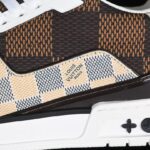 Louis Vuitton Trainer Damier Ebene Multi LV020 - Image 7