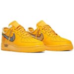 Off-White x Nike Air Force 1 Low Lemonade NK010 - Image 3