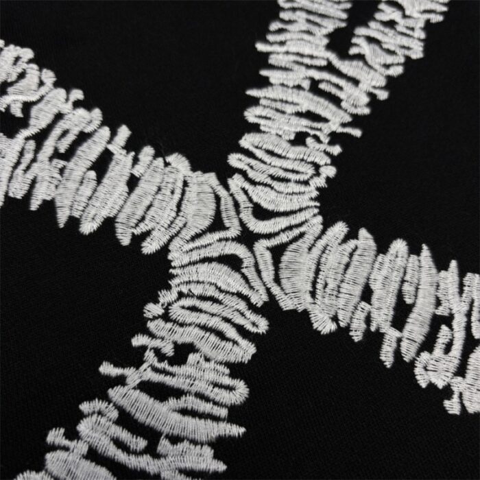 Hoodie Off-White Black Graphic OFF015 - Image 6