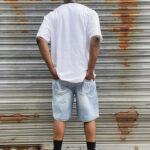Shorts Ice Cream Running Dog Denim Shorts IC001 - Image 9