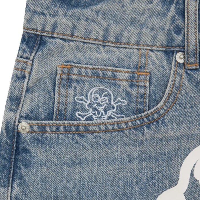 Shorts Ice Cream Running Dog Denim Shorts IC001 - Image 7