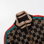 Set Tracksuit Gucci GG Monogram Black GC107 - Image 3