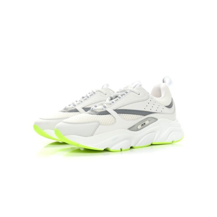 Dior B22 'White Silver Fluo Green' DO016 - Image 3