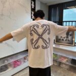 T-shirt Off-White Arrows Logo Black White OFF014 - Image 13