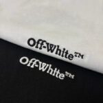T-shirt Off-White Arrows Logo Black White OFF014 - Image 8