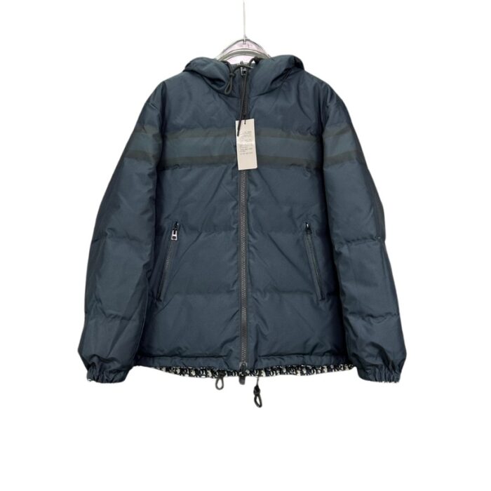 Jacket Christian Dior Monogram Hooded Puffer DO066 - Image 4