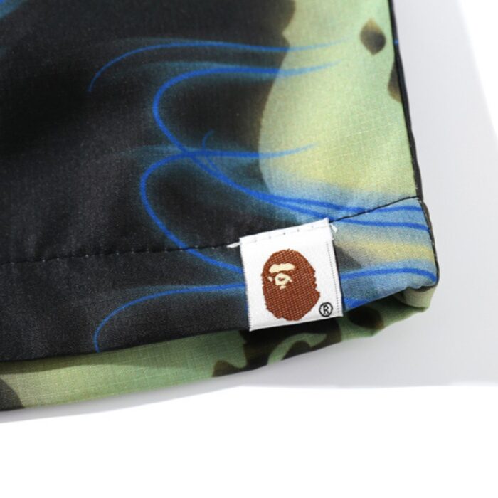 Shorts BAPE Glow-In-The-Dark Spiral Print BP027 - Image 10