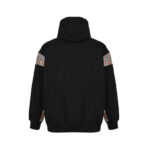 Hoodie Plaid-Detail Burberry BY003 - Image 4