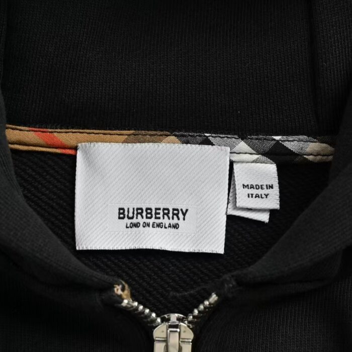 Hoodie Plaid-Detail Burberry BY003 - Image 14