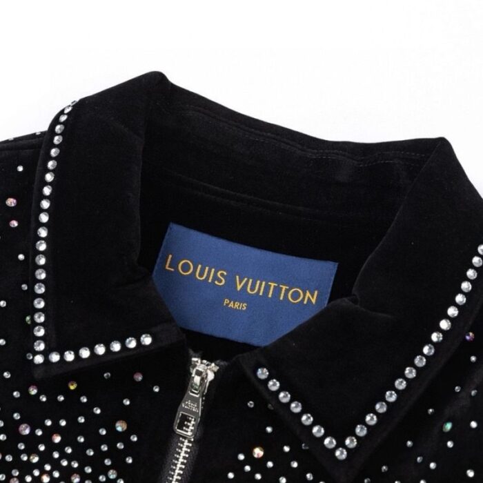Jacket Louis Vuitton LV Crystal Embellished LV052 - Image 9