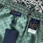 Set Louis Vuitton LV Monogram Shirt & Shorts LV079 - Image 18