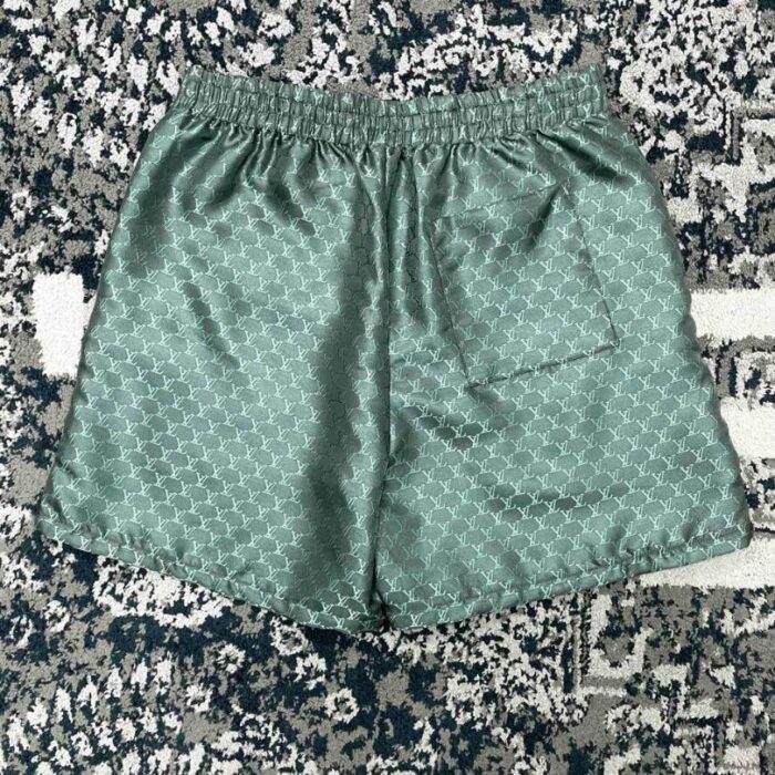 Set Louis Vuitton LV Monogram Shirt & Shorts LV079 - Image 6