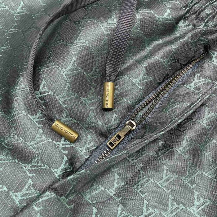 Set Louis Vuitton LV Monogram Shirt & Shorts LV079 - Image 14