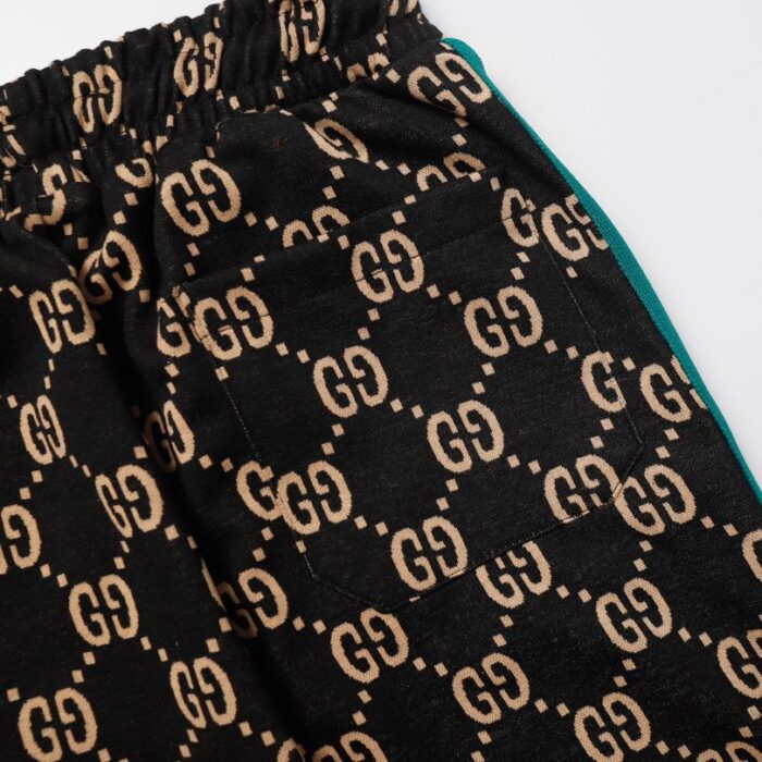 Set Tracksuit Gucci GG Monogram Black GC107 - Image 10