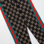 Set Tracksuit Gucci GG Monogram Black GC107 - Image 8