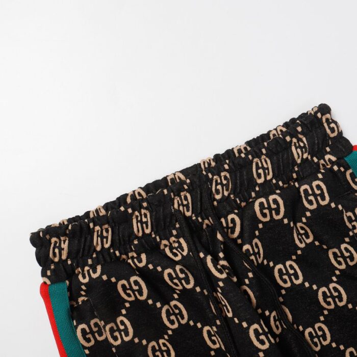 Set Tracksuit Gucci GG Monogram Black GC107 - Image 11