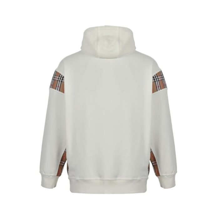 Hoodie Plaid-Detail Burberry BY003 - Image 5