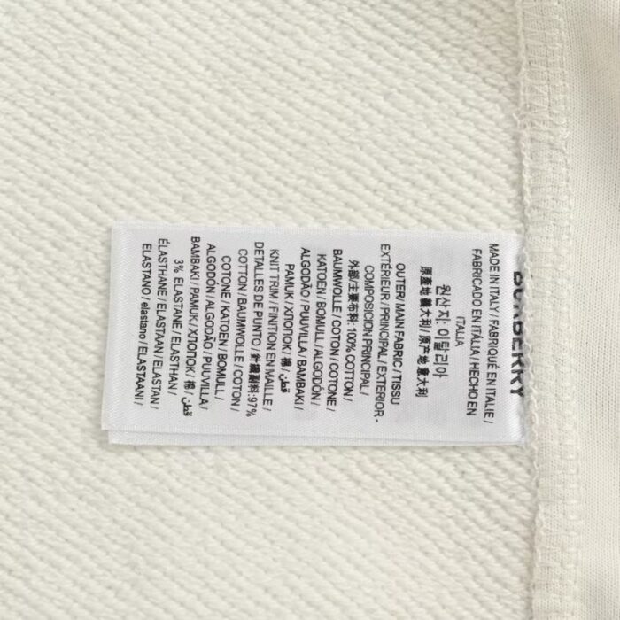 Hoodie Plaid-Detail Burberry BY003 - Image 17
