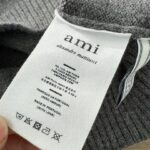 Sweater Ami Paris Ami de Coeur crew neck AMP001 - Image 12