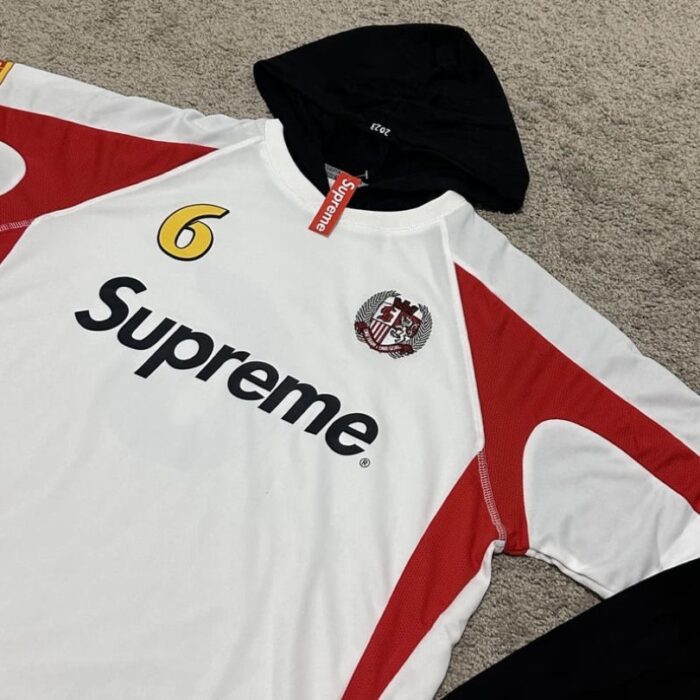 Set Supreme Hooded Soccer White SP050 - Image 8