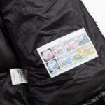 Jacket Puffer Moncler Black with Hood MCL013 - Image 14