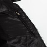 Jacket Puffer Moncler Black with Hood MCL013 - Image 10