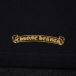 T-shirt Chrome Hearts Black Yellow Logo CH010 - Image 9