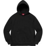 Hoodie Supreme satin-appliqué "Grey" SP066 - Image 5
