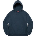 Hoodie Supreme satin-appliqué "Grey" SP066 - Image 7