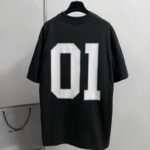 T-shirt- Balenciaga Basketeball Black BL112 - Image 2